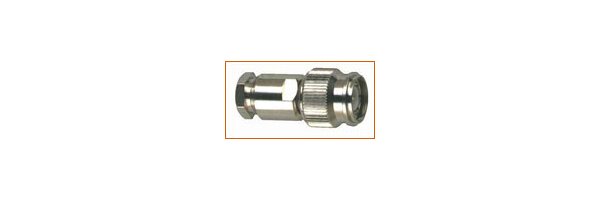 HF-Schraubstecker, gerade