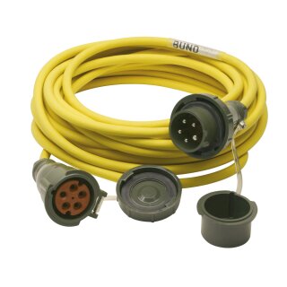 Verl&auml;ngerungsleitung &quot;THW&quot; 400V, 16 A, 5 m, 6150T11704