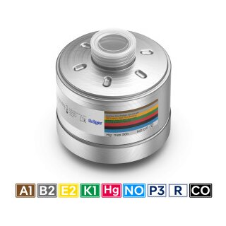 Kombinationsfilter Rd40 1140 A1B2E2K1 Hg NO P3 R D / CO 20