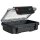 Wasserdichte UltraBox 206, schwarz, Klarsichtdeckel, leer