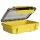 Wasserdichte UltraBox 206, gelb, Klarsichtdeckel, leer