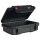 Wasserdichte UltraBox 206, schwarz, Gummipolsterung