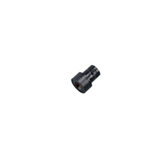 Adapter BNC(f) <--> SMA(m), schwarz, gerade, sehr stabile Ausführung