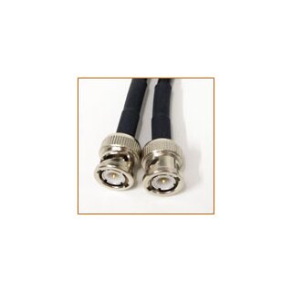 1 m Adapterkabel CS23 (URM76) Low-Loss, dämpfungsarm, BNC(m) <--> BNC(m)