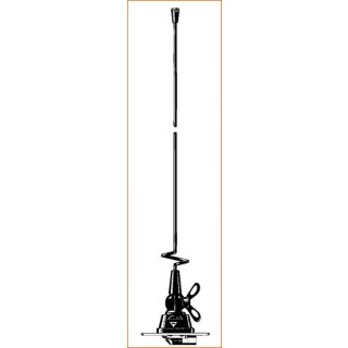 5/8 Lambda Kfz-Stahlantenne, 400-470 MHz 3 dB, FME-Anschluss, TETRA OB