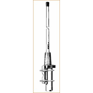 Feststations-/Marineantenne, 420-470 MHz 0 dB, N-Buchse, Länge: ca. 68 cm