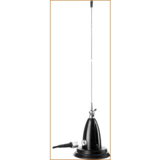 4m/2m/Radio-Haftmagnetantenne, 0 dB, 58-300 MHz/Radio, 4m RG58
