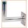 DAZ150 Alu-Wandhalterung gewinkelt, 18cm Wandabstand, 30 cm hoch, 5 cm Rohr