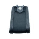 Nylontasche mit Gürtelschlaufe und Ösen...