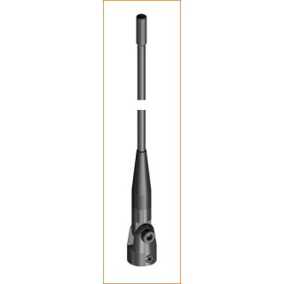 Strahler flexibel mit Steckverbindung & Gelenk, 2m, 162-174 MHz, 2dBi (0dB)