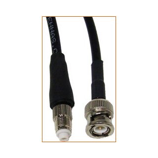 1 m Adapterkabel CS23 (URM76) Low-Loss, FME(f) &lt;--&gt; BNC(m)