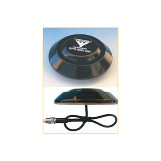 GPS-Flachantenne, aktiv, 26 dB, inkl. 24 cm Kabel mit FME-Anschluss