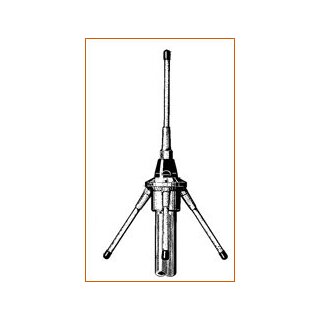 1/4 Lambda Feststationsantenne, 0 dB, 380-430 MHz (TETRA BOS/OB)