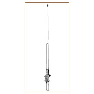 Leichtgewichtige Feststations-/Marine- ant., 406-430 MHz, 3 dB, weiß, TETRA OB