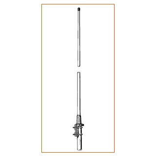 Leichtgewichtige Feststations-/Marine- ant., 406-430 MHz, 3 dB, weiß, TETRA OB