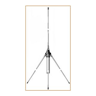 Glasfiber-Groundplane, 66 - 88 MHz, 0 dB Länge: ca. 1,3 m, UHF-Buchse