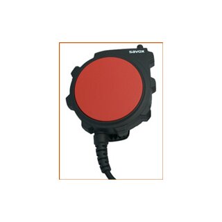 C-C440/STP8000 Com-Control PTT-Einheit, IP67, große rote Taste, Notrufknopf