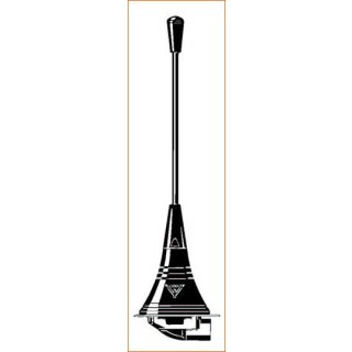 1/4 Lambda Mobilantenne, 370 - 410 MHz, 0 dB, FME-Anschluss, ca. 16cm, TETRA BOS