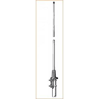 Leichtgewichtige Feststations-/Marine- antenne, 155 - 175 MHz, 0 dB, N-Buchse