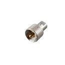 Adapter FME(m) <--> UHF(m), schwarz, gerade