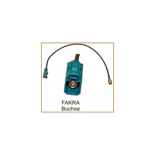 0,3 m Adapterkabel RG174 Z-codiert, FME(m) <--> FAKRA(f)