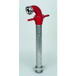 Hydrantenstandrohre für Unterflurhydranten - Kopf drehbar, ohne Absperrung - 80