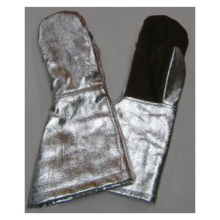 K-FAUSTHANDSCHUHE, ALUMINISIERT, CA. 43 LANG