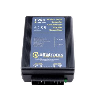 Spannungswandler 24V/12V, 12A für BOS und Hochlast