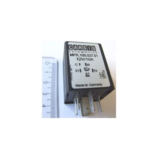 Zeitrelais abfallverzögert,Typ D,12V/10A mit Spannungswächter 11,5V/12,5V