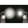 AccuLux EX SLE 15 LED Set    mit Notlichtfunktion
(Leuchte, Ladestation 230V + 12/24V, Streuscheibe wei&szlig; + orange)