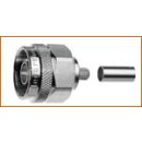 Crimpstecker N(m), crimp-gerade für RG58