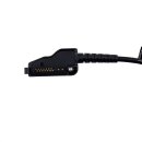 Robuster Mikrofon-LSp, 3,5mm Buchse f&uuml;r Kenwood TK-280/290/2140/2180...