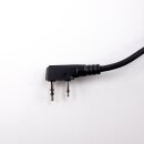 Mikrofon-Lautsprecher kompakt, mit 2,5mm Buchse, f&uuml;r Kenwood Handfunksprecher