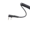Mikrofon-Lautsprecher, robust, IP54/55 2,5 mm Ohrh&ouml;rerbuchse, f&uuml;r Kenwood HFG