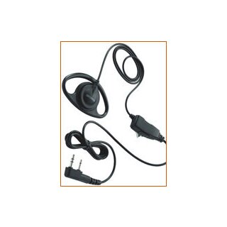 Leichter Mikrofon-Ohrhörer mit Inline-PTT für Kenwood Handfunkgeräte