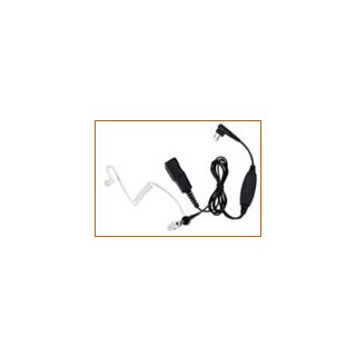 Tarnmikrofon mit Ohrhörer und Inline-PTT für Kenwood TK-2202/2160/2170/3201...