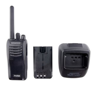 ProTalk TK-3501E, PMR446 HFG-Set, oT, 16 Kanäle, LiIon-Akku, Ant.,LG, IP54