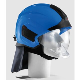 FEUERWEHRHELM HEROS-titan BLAU RAL 5015