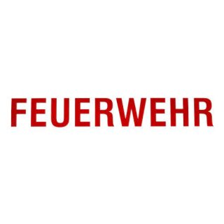 SCHRIFTZUG "FEUERWEHR"  ROT FUER HEROS Titan