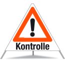 TRIOPAN Faltsignal 70 Kombi mit Polizei - Unfall - Kontrolle