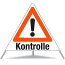 TRIOPAN Faltsignal 70 Kombi mit Polizei - Unfall - Kontrolle