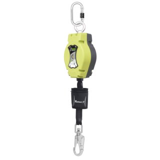 HELIXON-S Polyestergurtband, Höhensicherungsgerät mit automatischem Rückzug 6 m