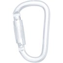 Edelstahlkarabiner mit Automatikverschluss Vierteldrehung (Twist-Lock) mit 22,5 mm &Ouml;ffnungsweite