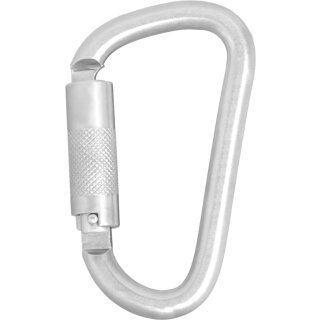 Stahlkarabiner mit Automatikverschluss Vierteldrehung (Twist-Lock) - Keylock Version