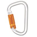 Aluminiumkarabiner mit dreifach wirkendem...