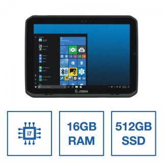 Zebra Tablet ET85 mit Intel Core i7V, 16GB RAM, 512GB SSD