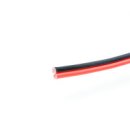 100m-Ring Lautsprecher-Kabel 2-adrig, 2x0,75qmm, schwarz/rot