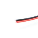 15m Lautsprecher-Kabel 2-adrig, 2x0,75qmm, schwarz/rot