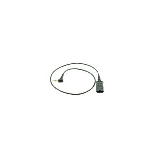 Adapterkabel, schwarz, PLX-QD Stecker <-->2,5mm Klinkenstecker