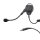 HC-100 Helmgarnitur inkl. langem abnehmbarem Schwanhalsmikrofon, elektret, noise cancelling, unidirektional